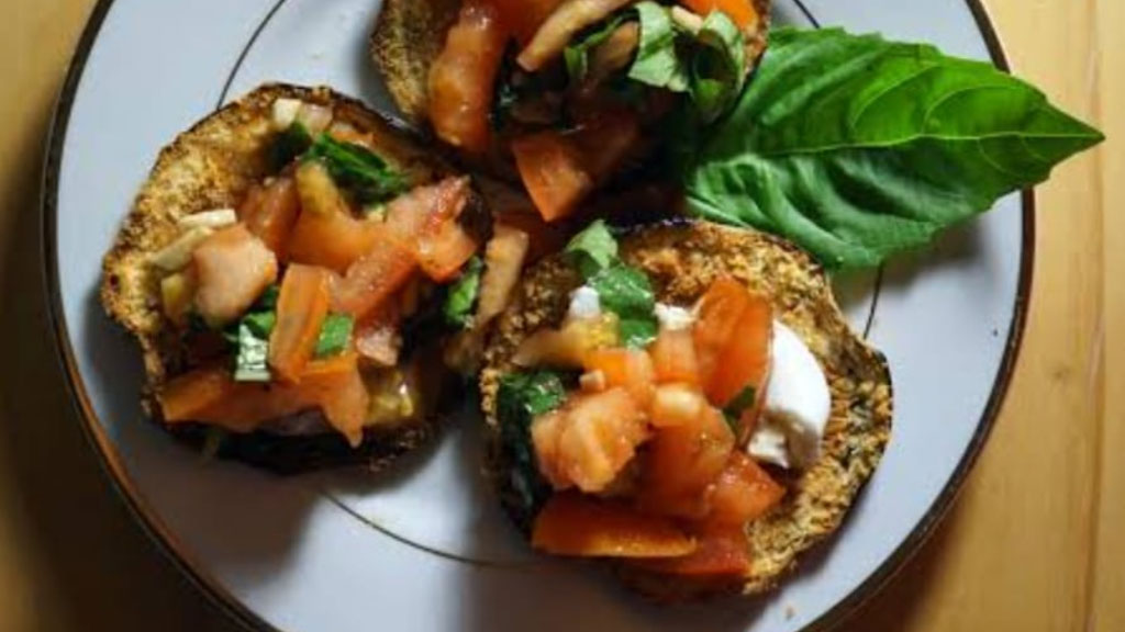 Bruschetta de berinjela