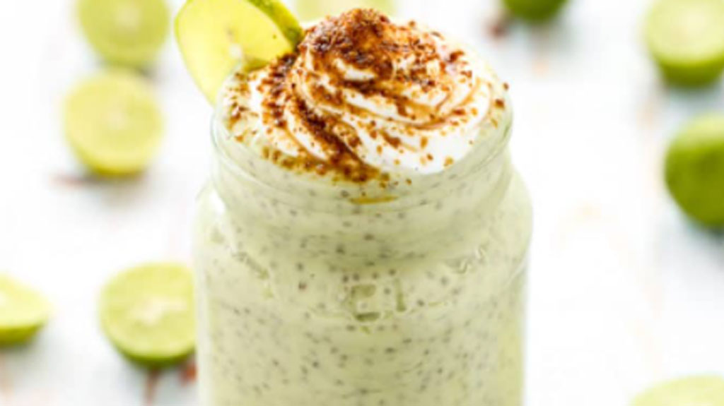 Mousse de limão com chia; faça hoje sem sair da dieta