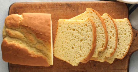 Pão que não vai farinha de trigo super fofinho, veja como fazer