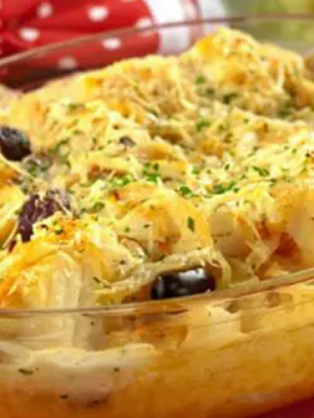 Bacalhau gratinado