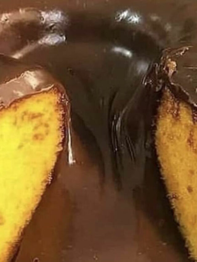 Bolo de cenoura com Nutella