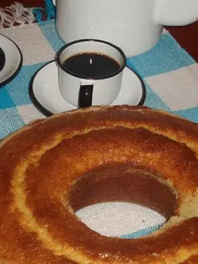 Bolo de fubá macio