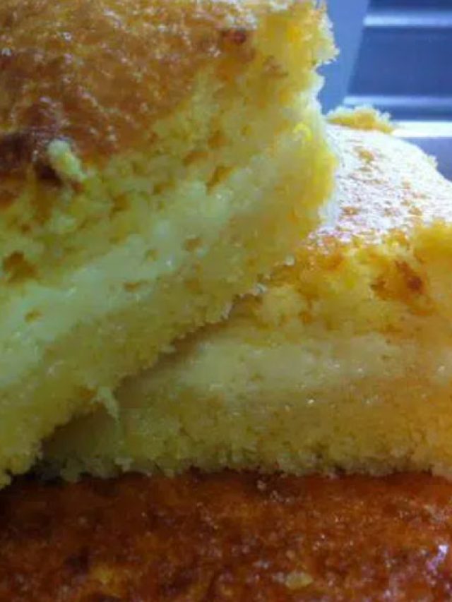 Bolo de milho com queijo, essa receita vem direto da fazenda, eu amo fazer