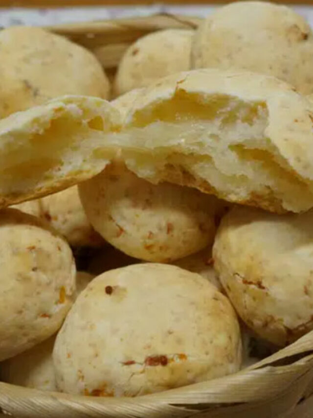 Pão de queijo de liquidificador