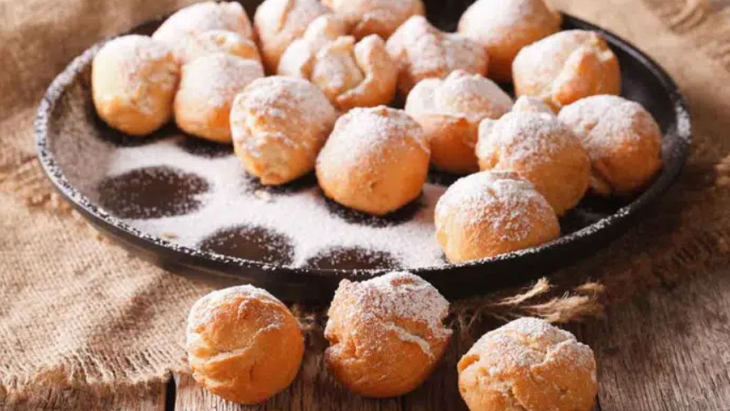 Bolinho de chuva de coco