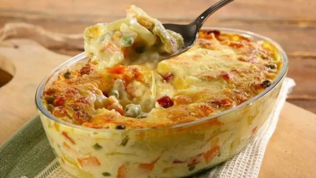 Gratinado de legumes