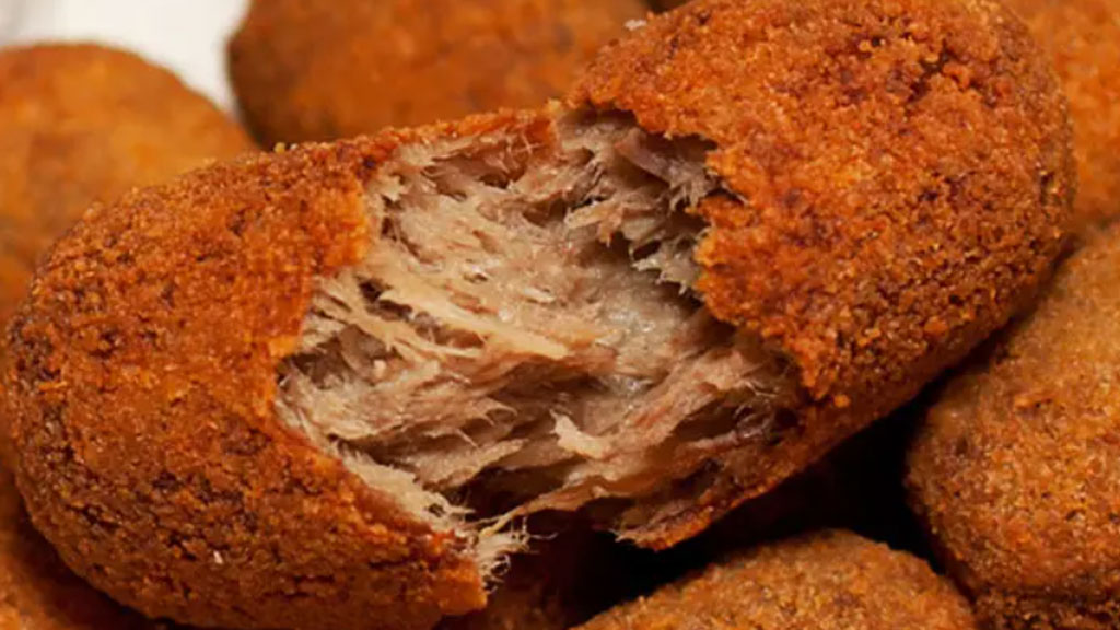 Croquete de carne assada