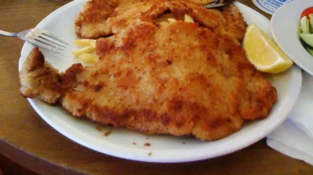 Lombo suíno a milanesa