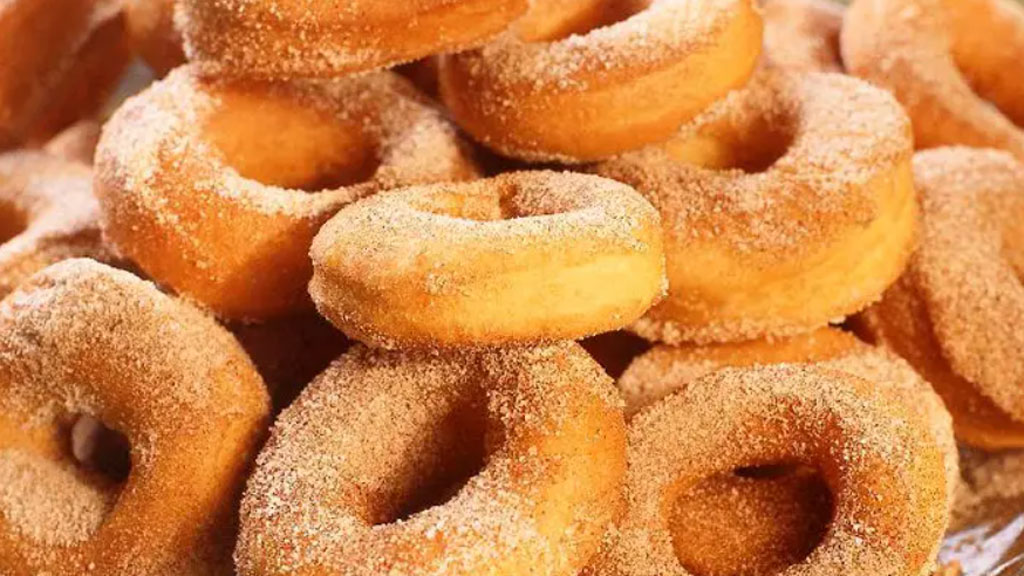 Rosquinhas de canela,