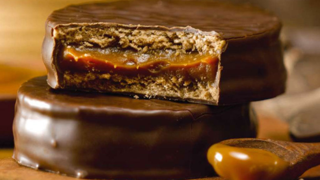 Alfajor de doce de leite