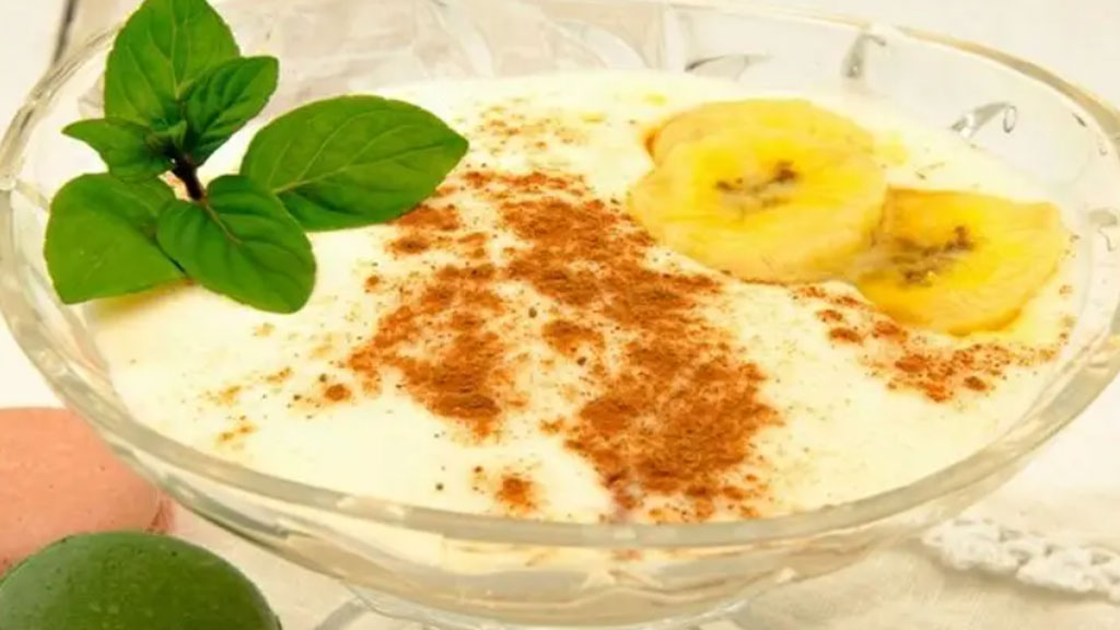 Mousse de banana