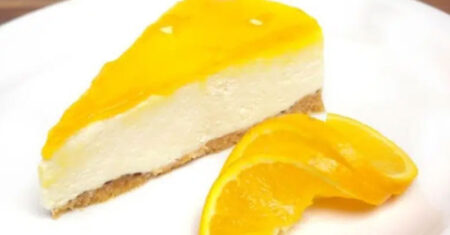 Cheesecake de laranja, sobremesa refrescante e deliciosa, vem ver
