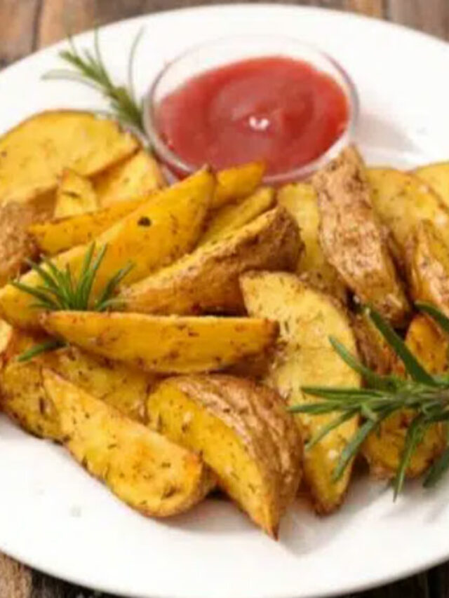 Batata Rústica Na Airfryer - Tudo De Receitas