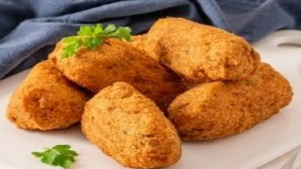 Bolinho de soja com maionese