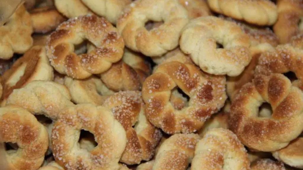 Biscoito de limão com canela