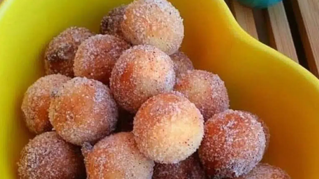 Bolinho de leite ninho frito