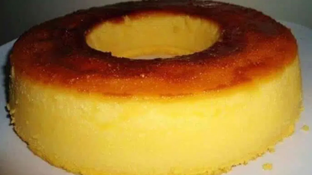 Bolo de pamonha no liquidificador