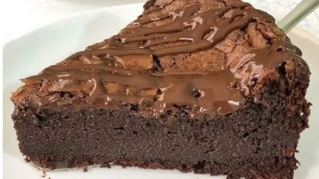 Torta de chocolate rápida e fácil