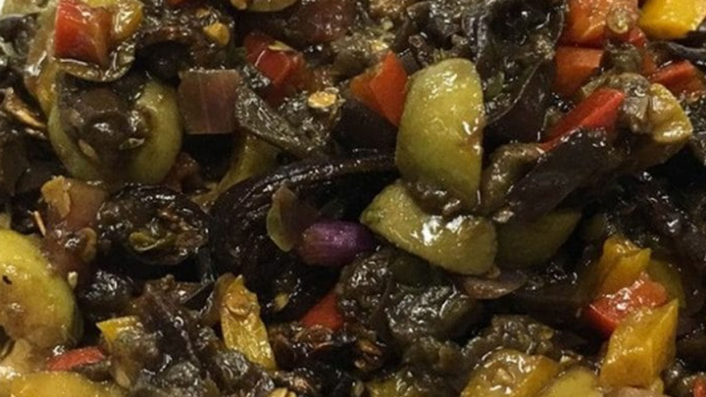 Caponata de berinjela