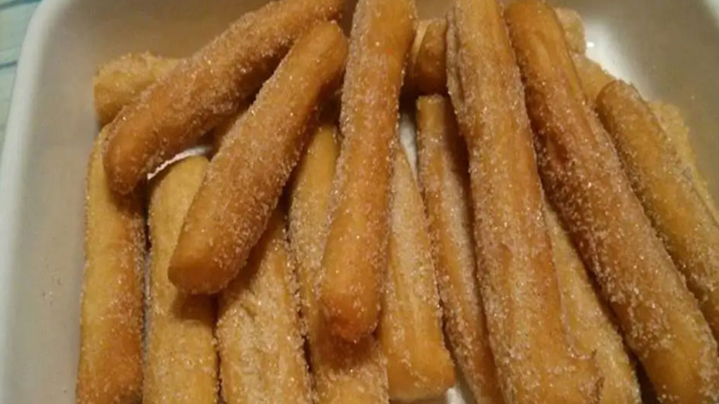 Massa de churros sequinha e crocante