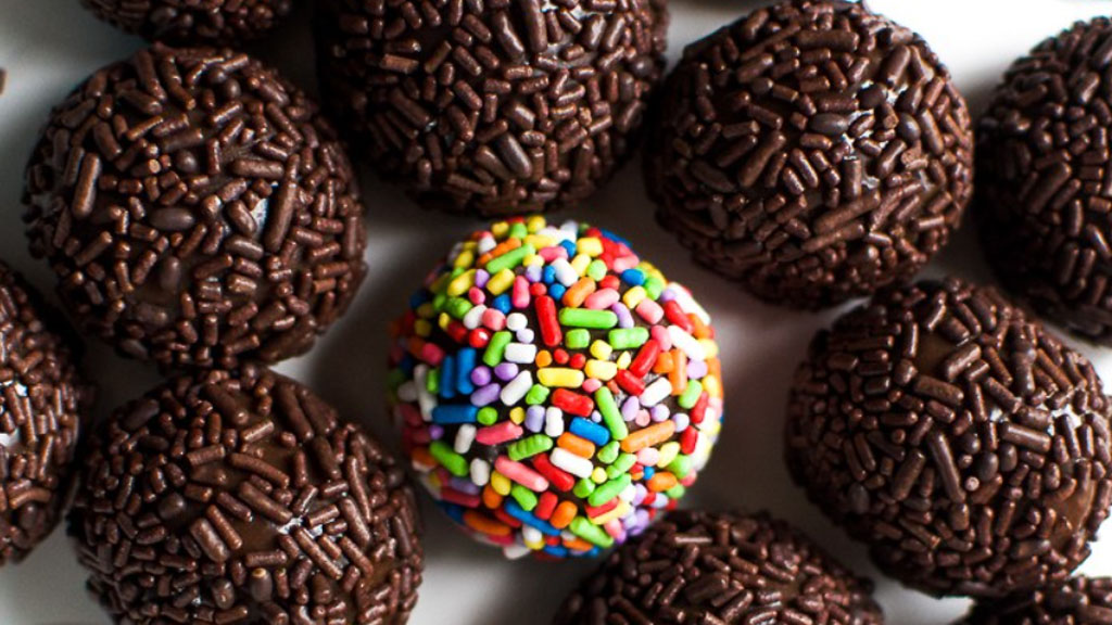 Brigadeiro na airfryer