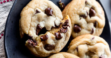 Cookie com 3 ingredientes, fica super saboroso e é uma opção mais saudável, veja