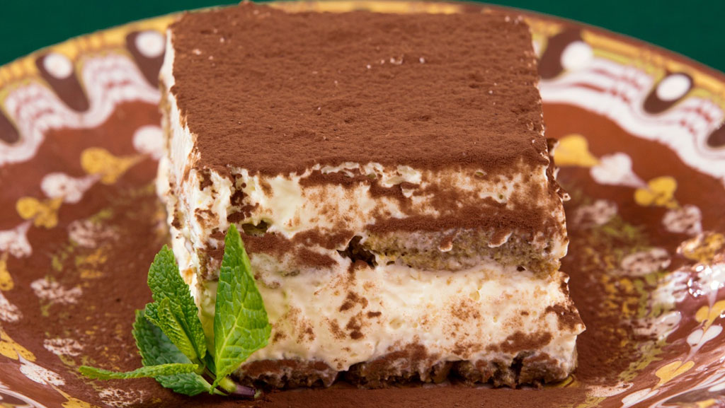 Tiramisù com café expresso