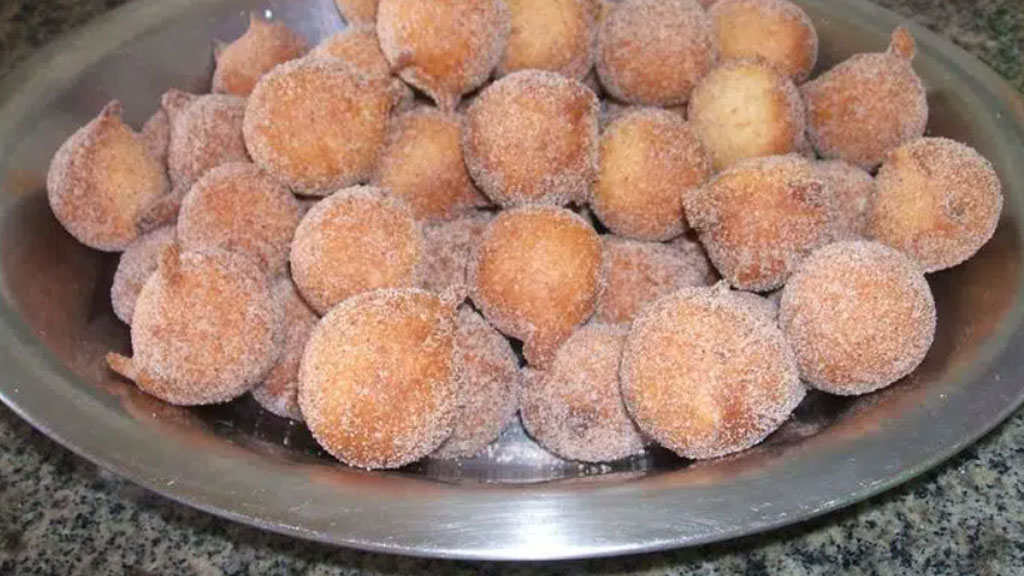 Bolinho frito de vinagre