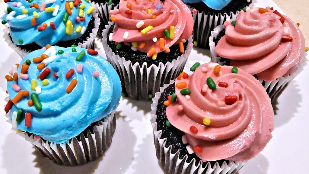 Cupcake de pinata