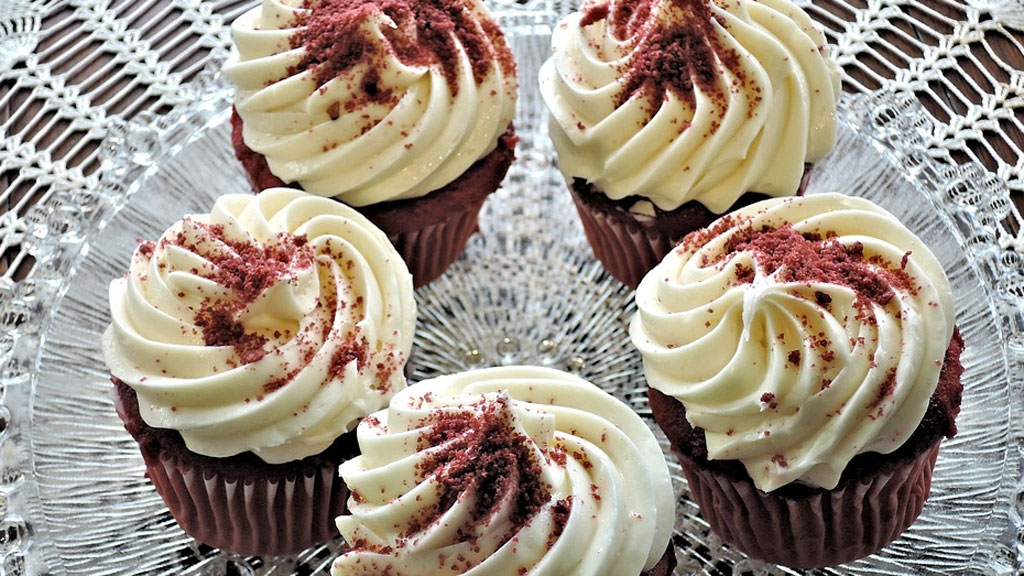 Cupcake de red velvet