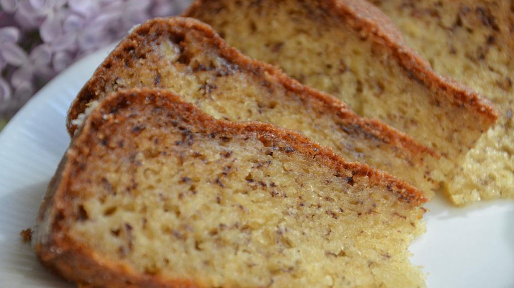 Pão de aveia no micro-ondas