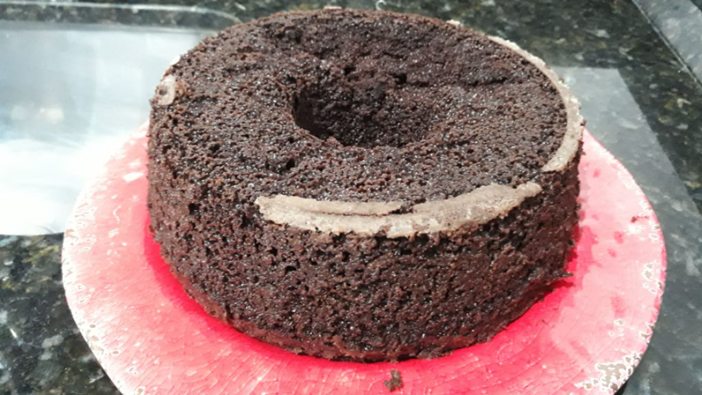 Bolo de chocolate rápido e fácil