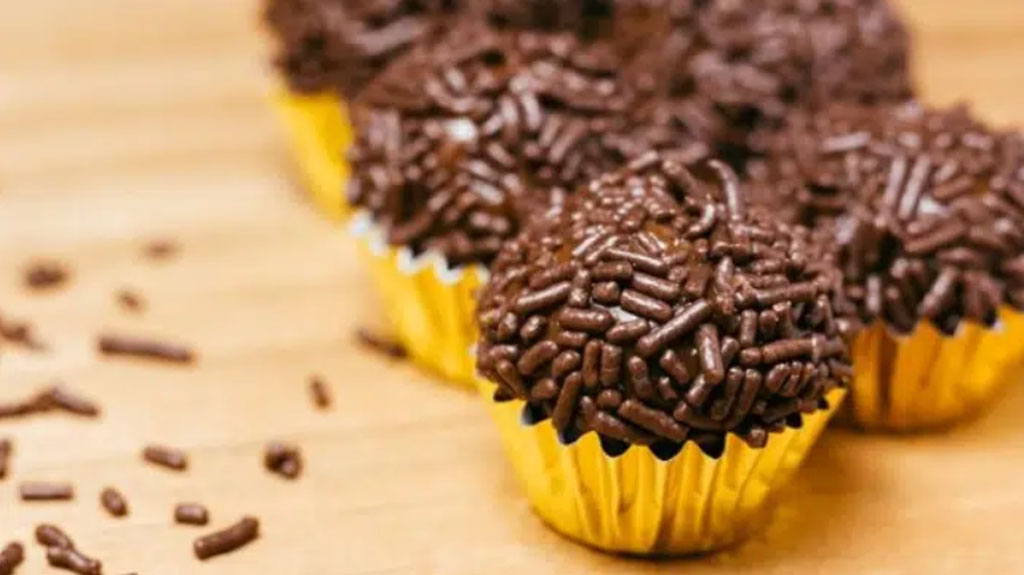 Brigadeiro de champanhe