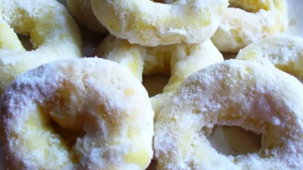 Rosquinhas crocante de pinga