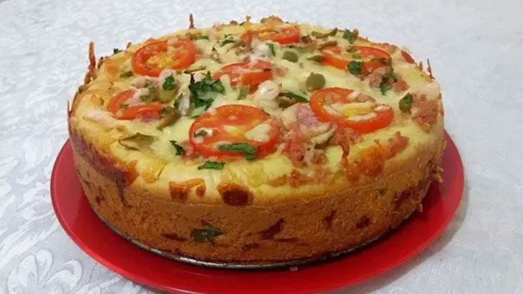 Torta salgada deliciosa