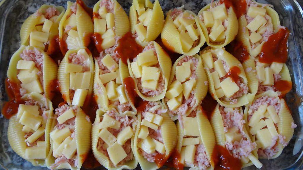 Macarrão conchiglione