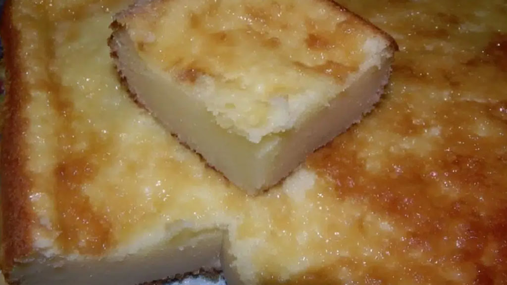 Bolo doce de queijo