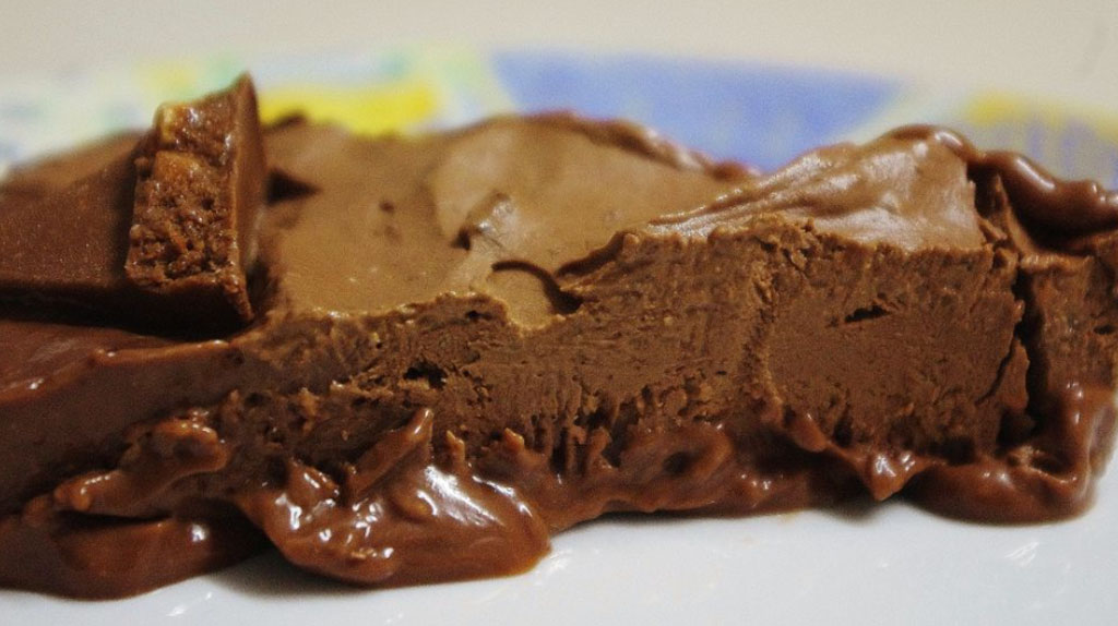 Mousse super cremoso de nutella