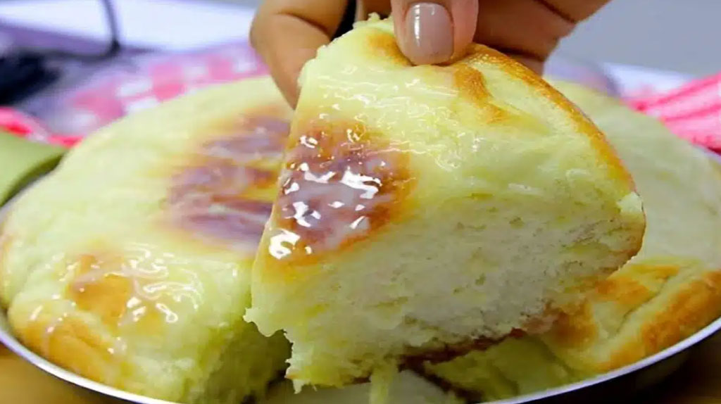 Rosca doce na frigideira