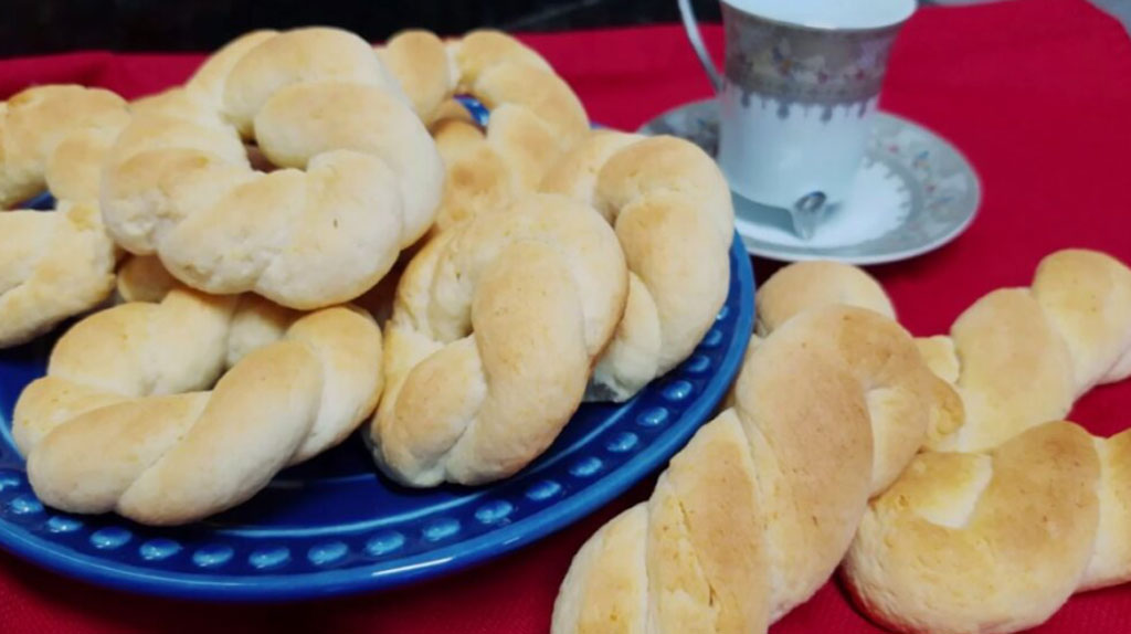 Rosquinha simples de queijo