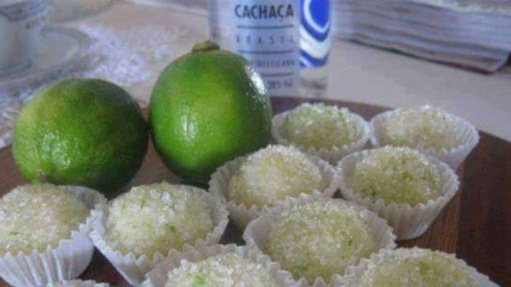 Brigadeiro de caipirinha