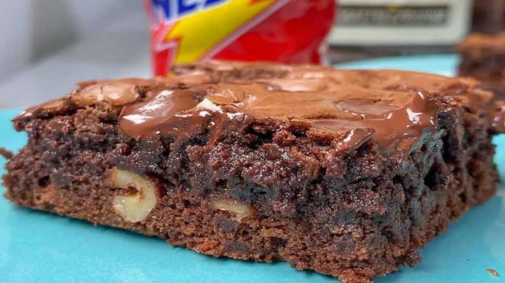 Brownie com nescau rápido