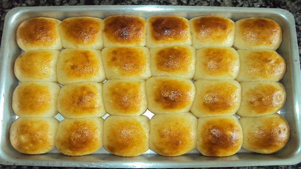 Pão simples de batata