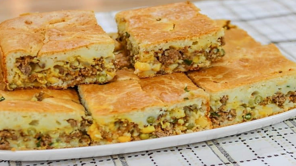 Torta macia de carne moída