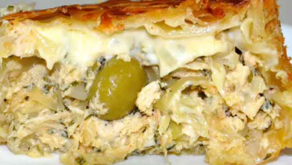 Torta de bacalhau para páscoa