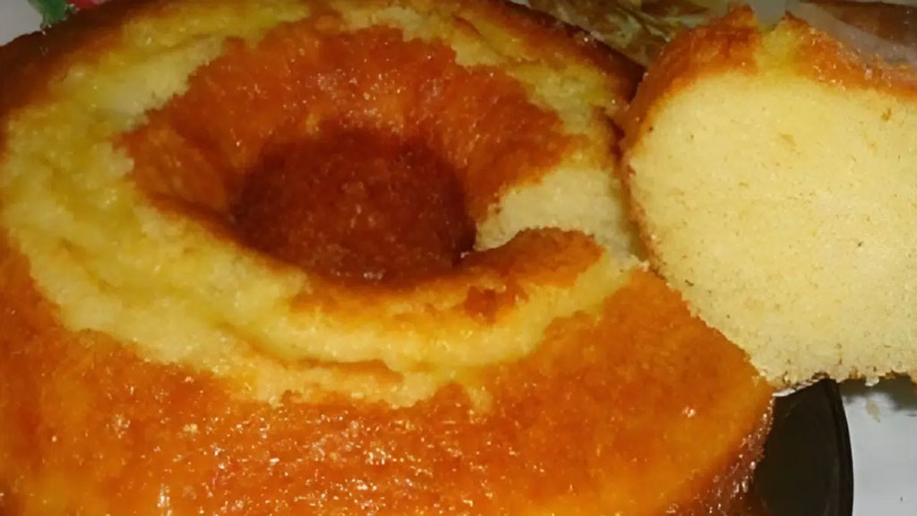 Bolo de maracujá prático