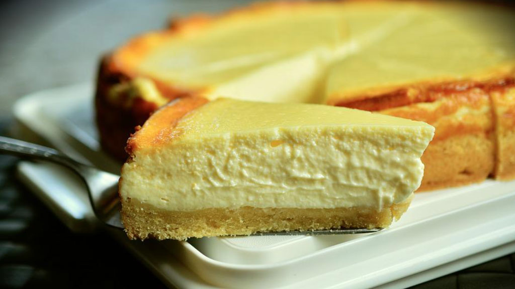 Cheesecake cremoso de creme