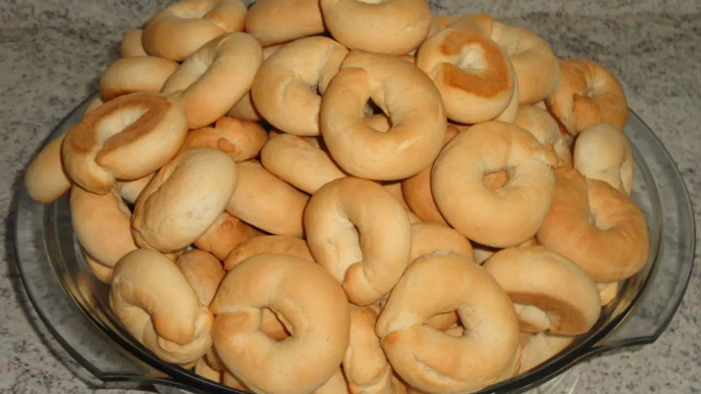 Rosquinha de limão simples