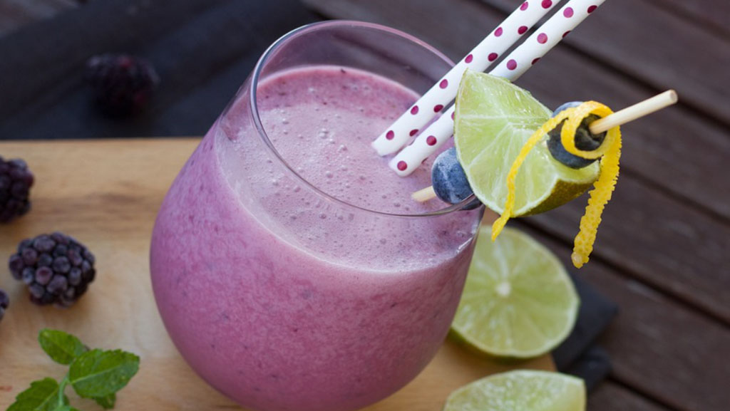 Smoothie simples de vinho