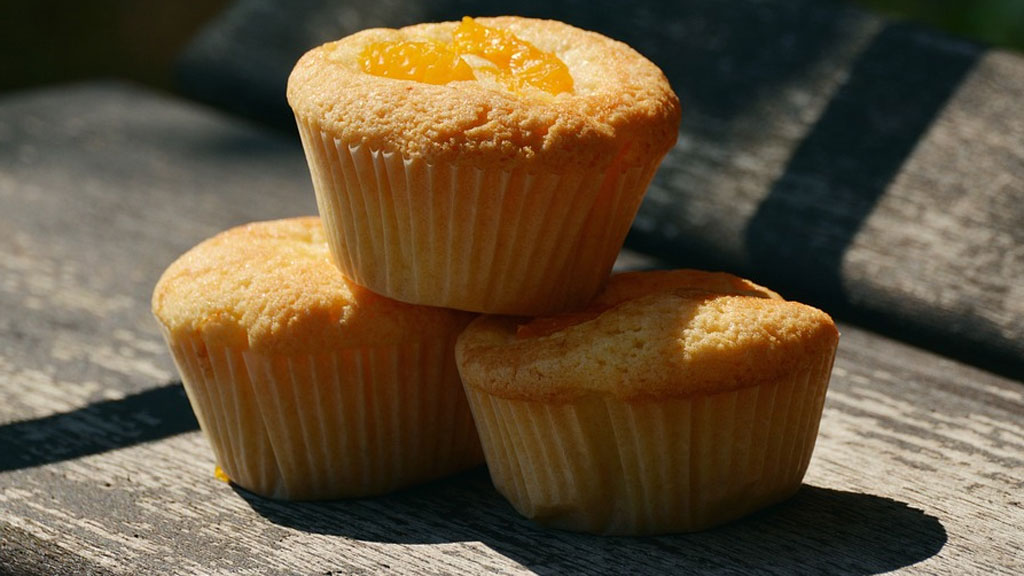 Cupcake fofinho de maracujá